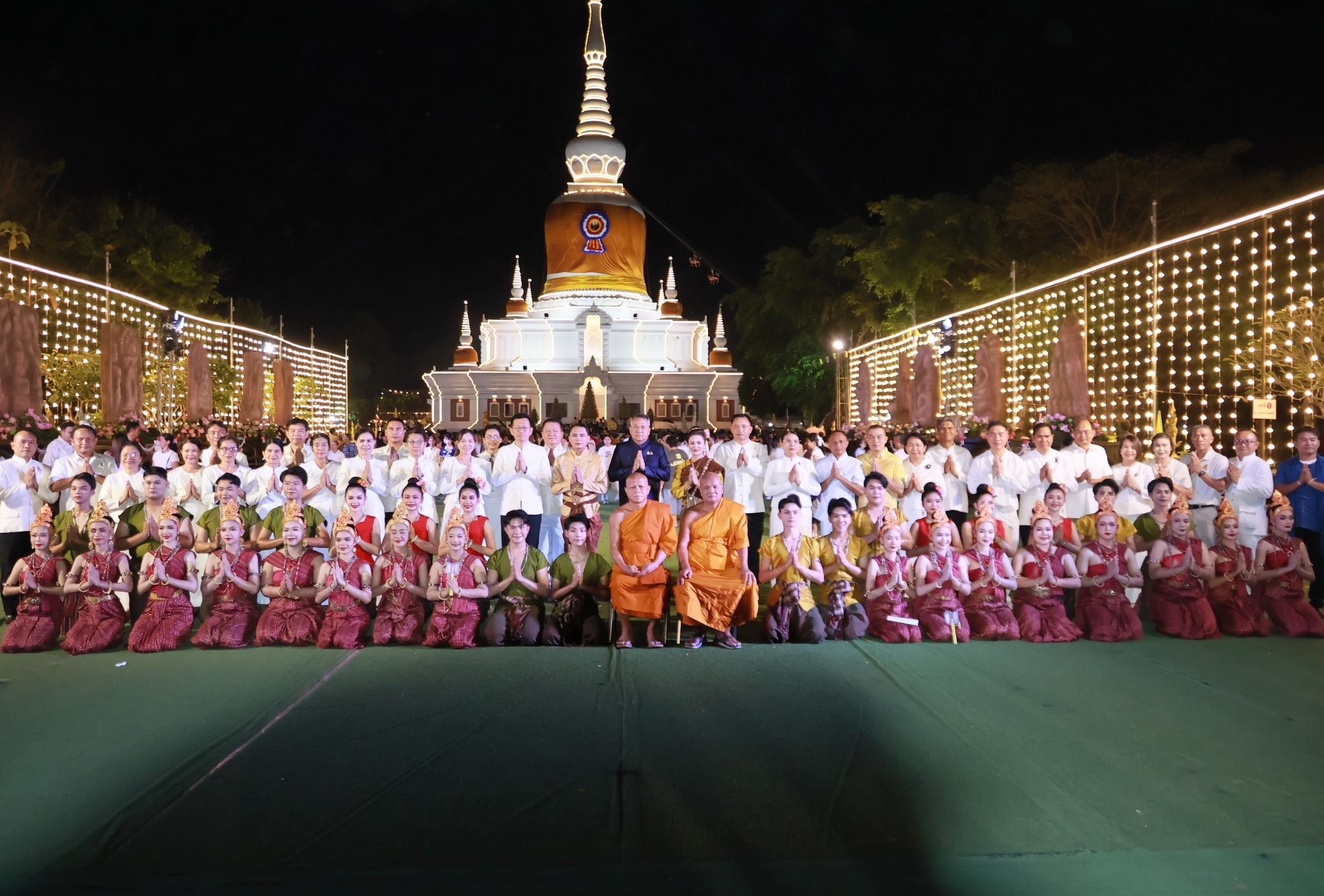 มหาสารคาม จัดการแสดงแสง สี เสียง &ldquo;แสงสีแห่งศรัทธา มาฆปูรณมีบูชา ตักสิลานคร&rdquo; สืบสานศรัทธาพุทธมณฑลอีสาน กระตุ้นเศรษฐกิจฐานรากผ่านมิติทางวัฒนธรรม